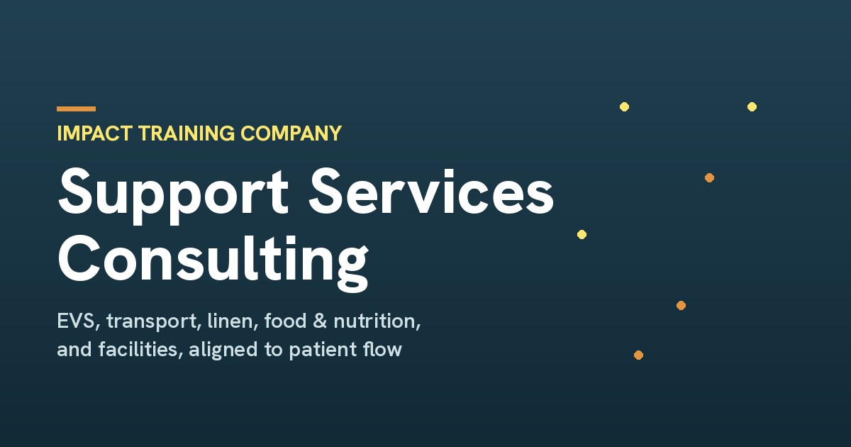 Support Services Consulting for Hospitals | ITC