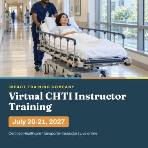 Virtual CHTI Instructor Training, July 20-21, 2027